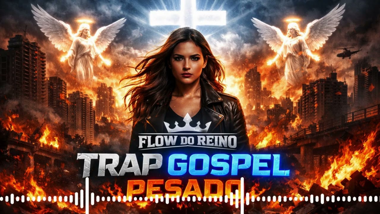TRAP GOSPEL AVIVADO 🔥 Voz Feminina | O Céu Responde, Fogo e Vitória | Flow do Reino