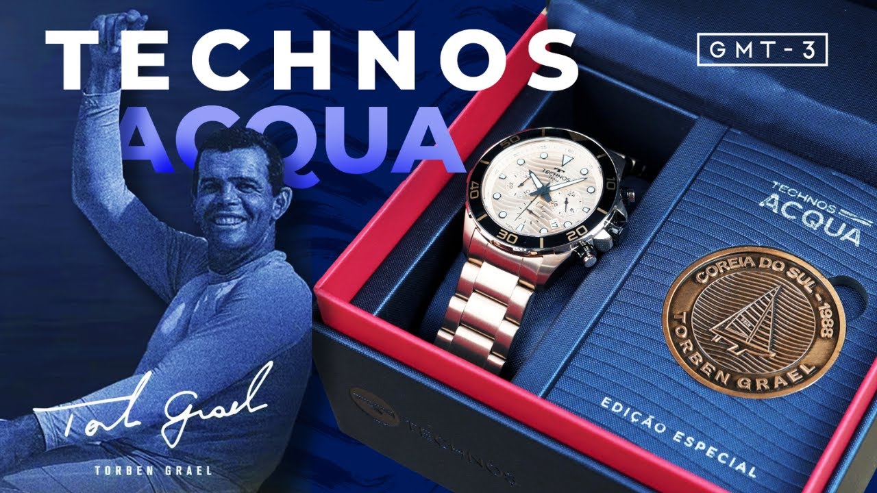 Lançamento TECHNOS Edição Especial TORBEN GRAEL - Bom, Bonito, Edição Especial e Cupom Dia dos Pais!