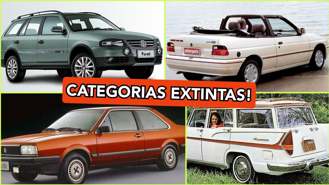 TIPOS DE CARRO EXTINTOS no BRASIL!