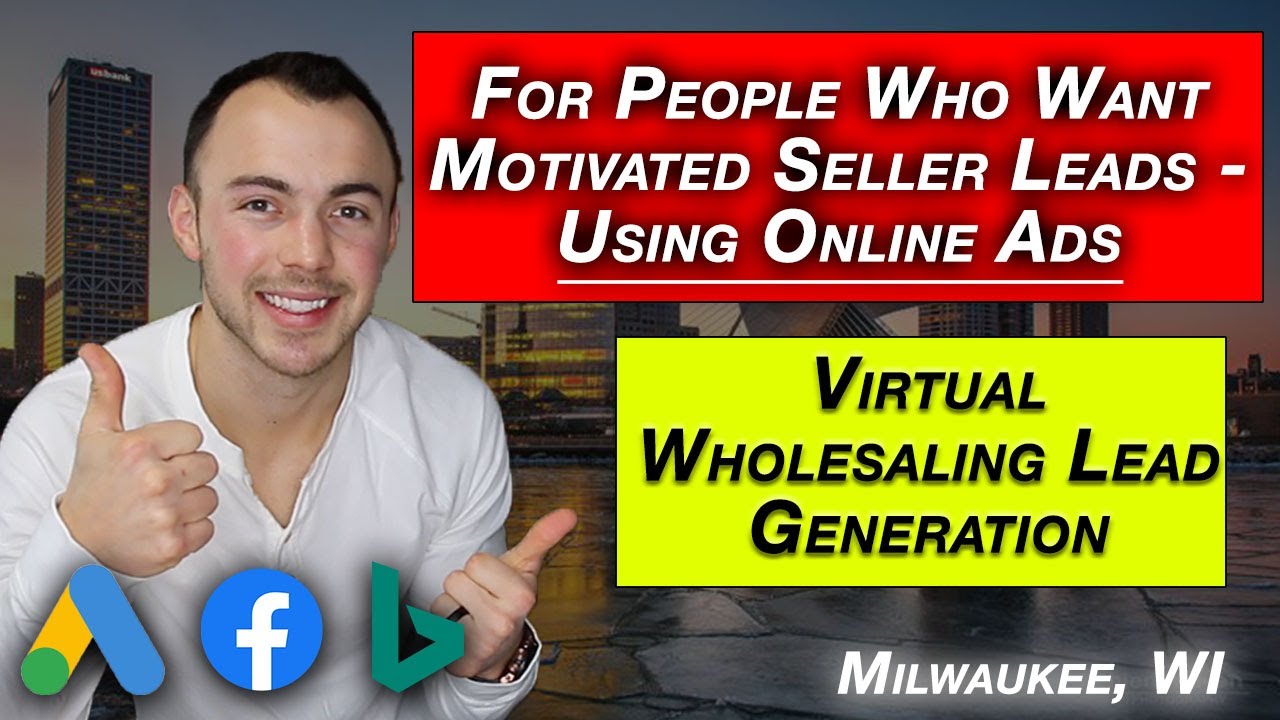 Online Ads For Motivated Sellers | Virtual Wholesaling in Milwaukee WI