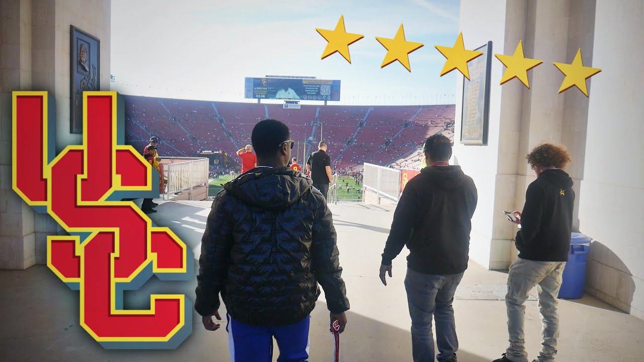 5 Star running back (Raycine Guillory) visits USC Meet   Caleb Williams