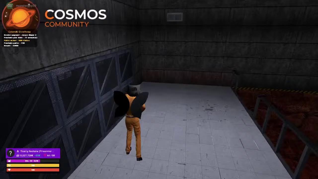 live je joue a gmod prisonrp cosmos  fr