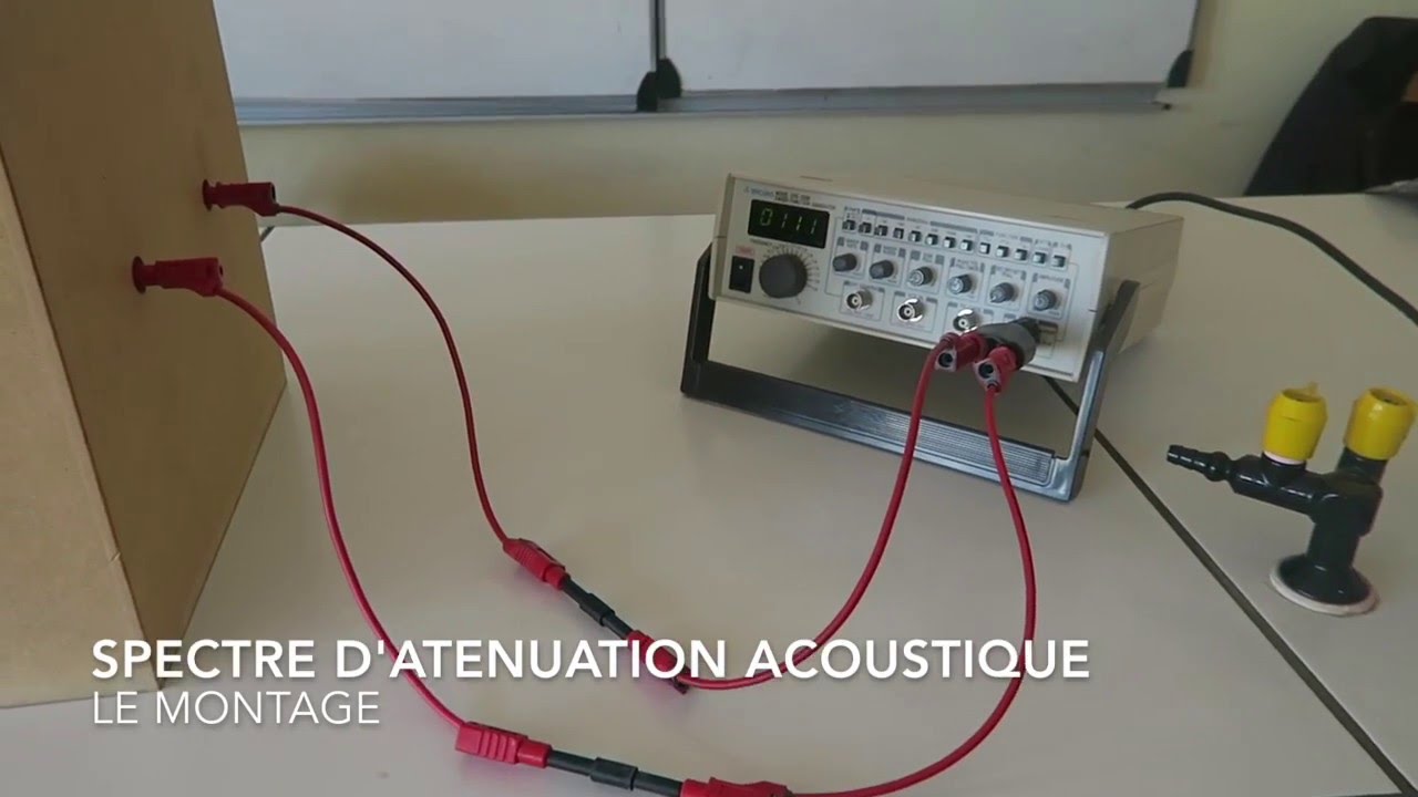 Atténuation acoustique - Le montage
