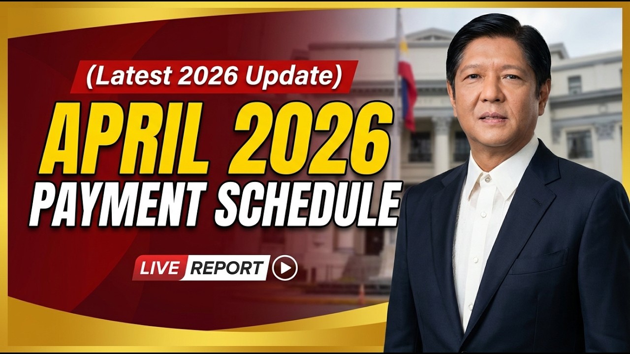 GSIS ANNOUNCES NEW PAYMENT SCHEDULE FOR SENIORS - APRIL 2026!