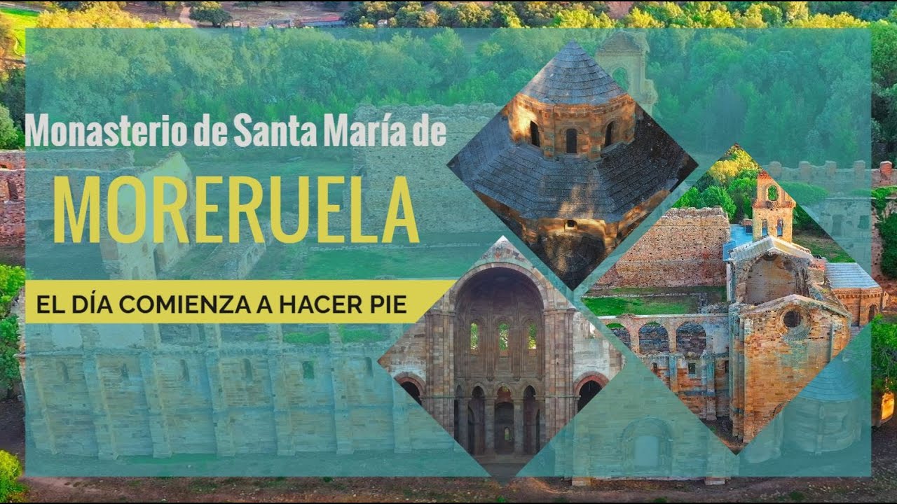 MONASTERIO de Santa María de MORERUELA (Zamora)  DESDE EL AIRE #monastery #caminodesantiago