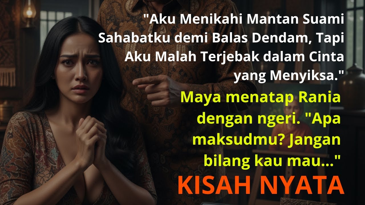 AKU MENIKAHI MANTAN SUAMI SAHABATKU DEMI BALAS DENDAM, TAPI AKU MALAH TERJEBAK DALAM CINTA