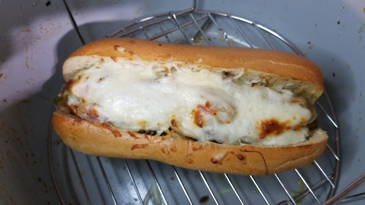 Ninja Foodi Philly Cheese Steak with Broil finish Cooking With Friends Edition