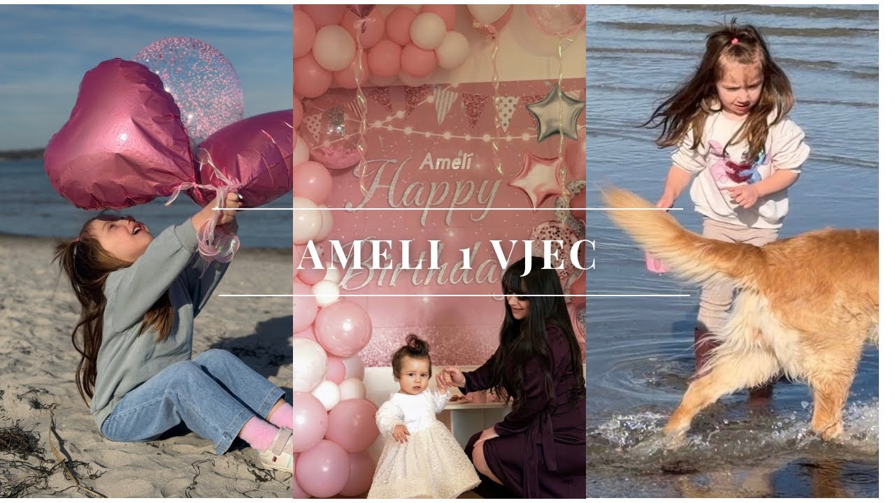 Ameli 1 Vjeç 🎂 | Vlogeret që ndjek në YouTube | U bë ujë 💦 | Nisemi për në Kopenhagen 