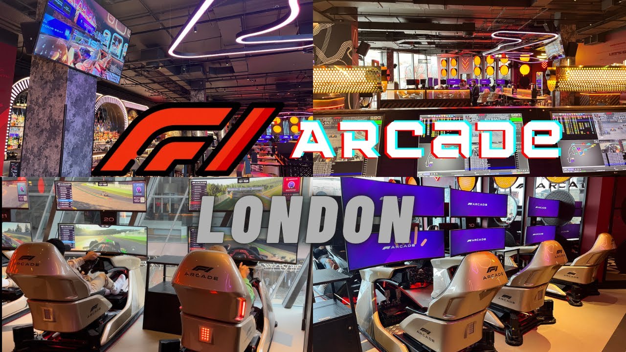 F1 Arcade London: The Perfect Mix of Cars and Cocktails