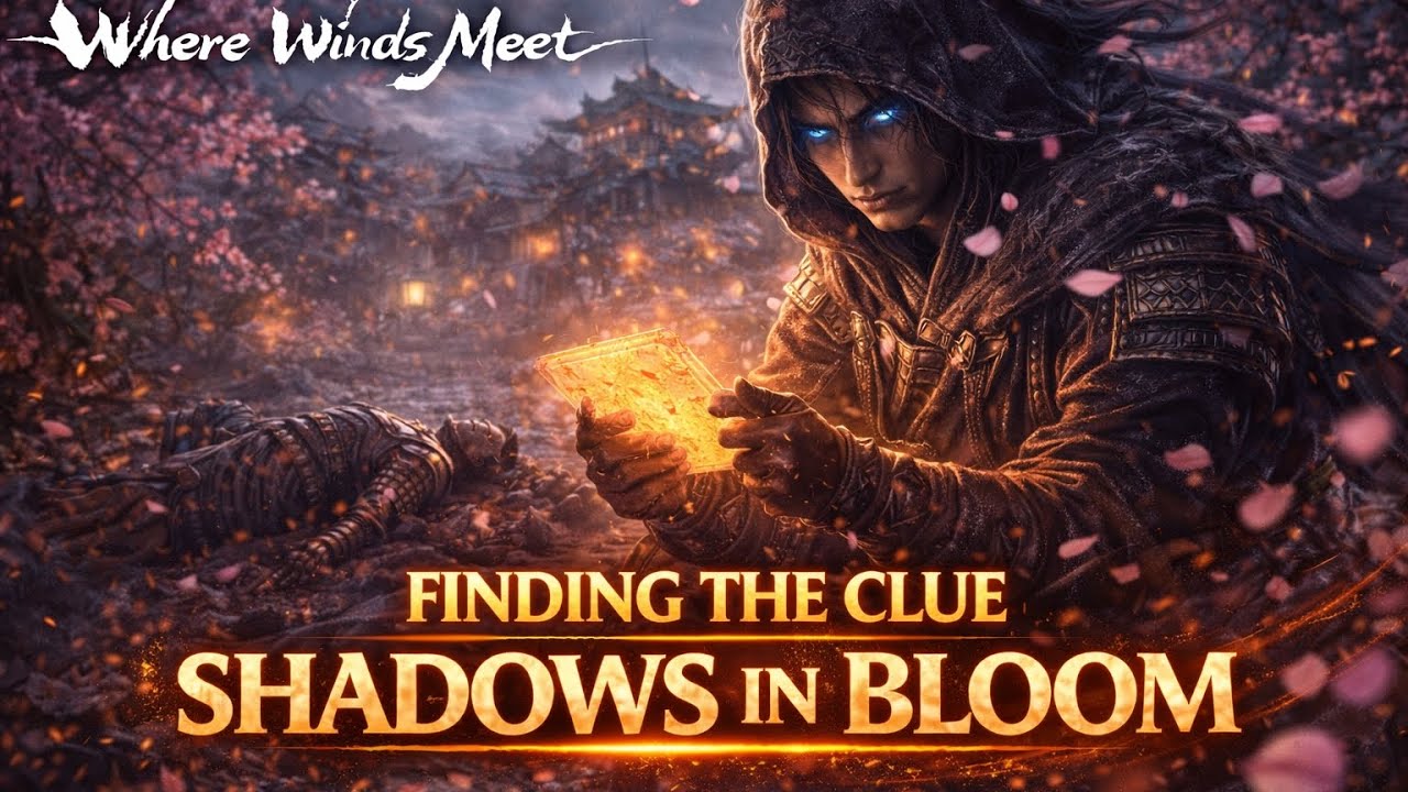 FINDING THE 7 CLUE IN SHADOWS IN BLOOM | WHERE WINDS MEET | @WhereWindsMeet 