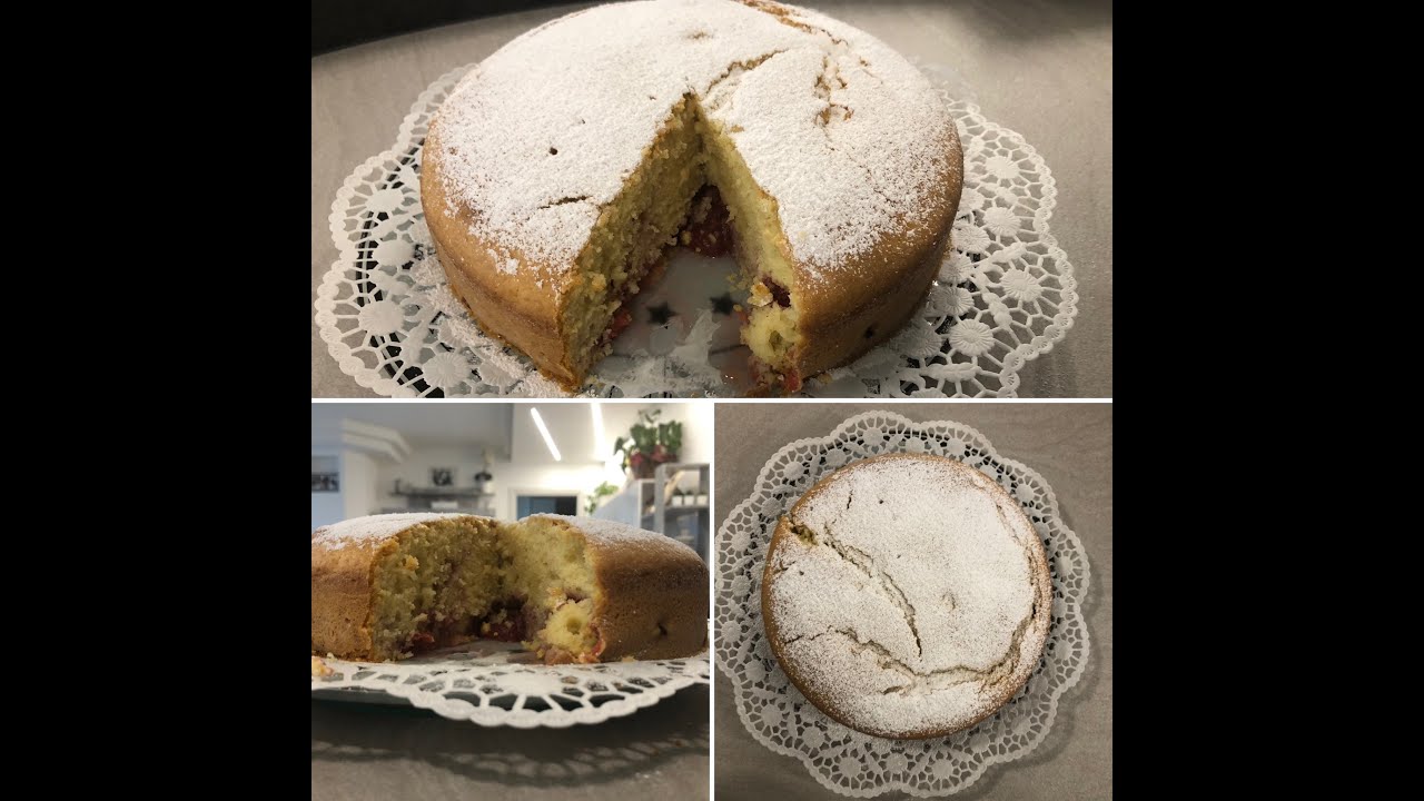 Ricetta torta fragole e lamponi
