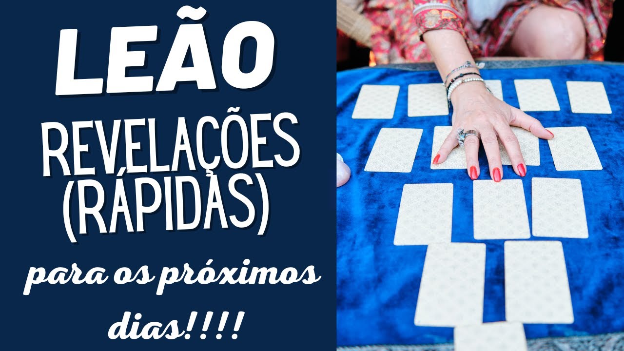LE&Atilde;O♌| 3 REVELA&Ccedil;&Otilde;ES QUE V&Atilde;O TE ACONTECER LOGO! (PREVIS&Otilde;ES/TAROT/SIGNOS).