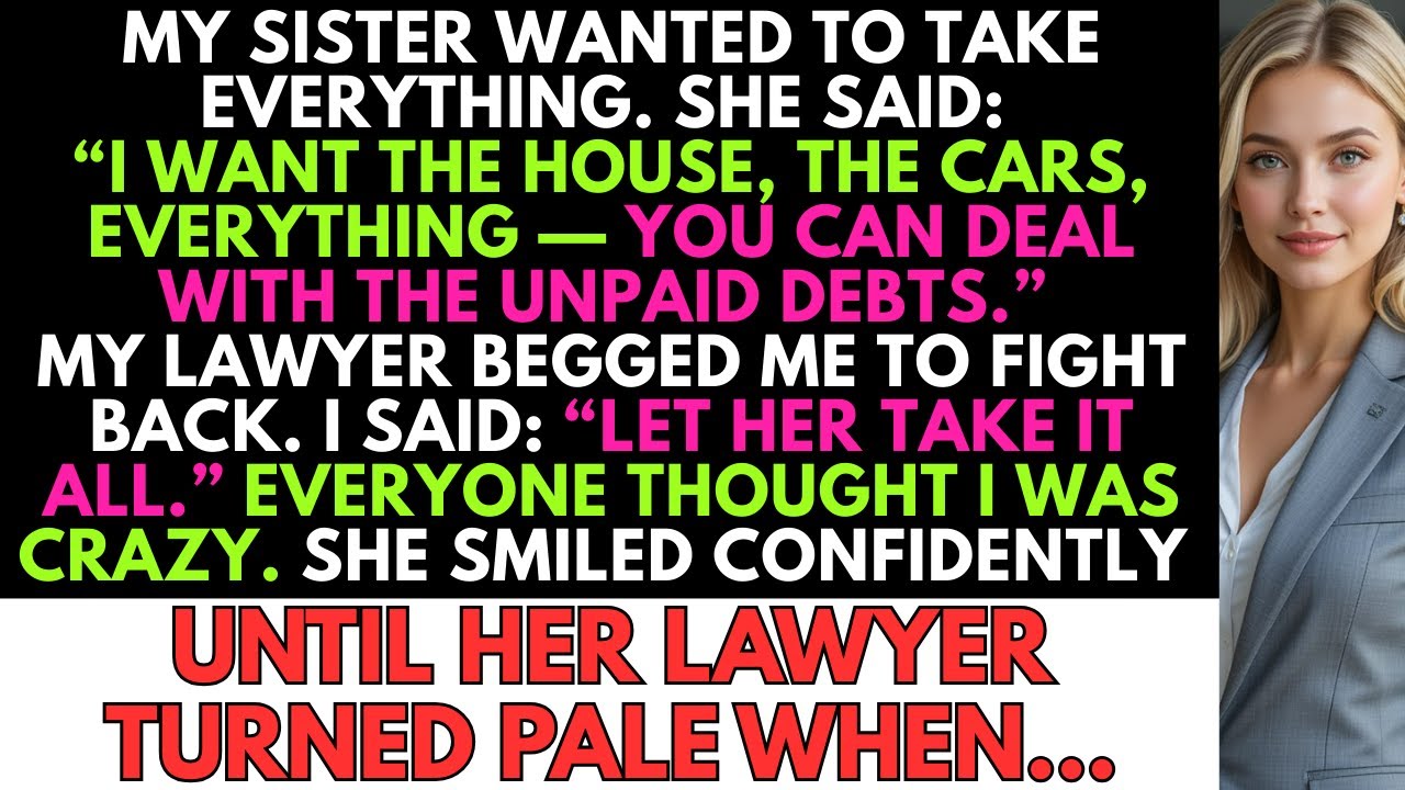 My Sister Declared: “The House, the Cars… Everything Is Mine.” And I Was Left With Nothing but Debt.