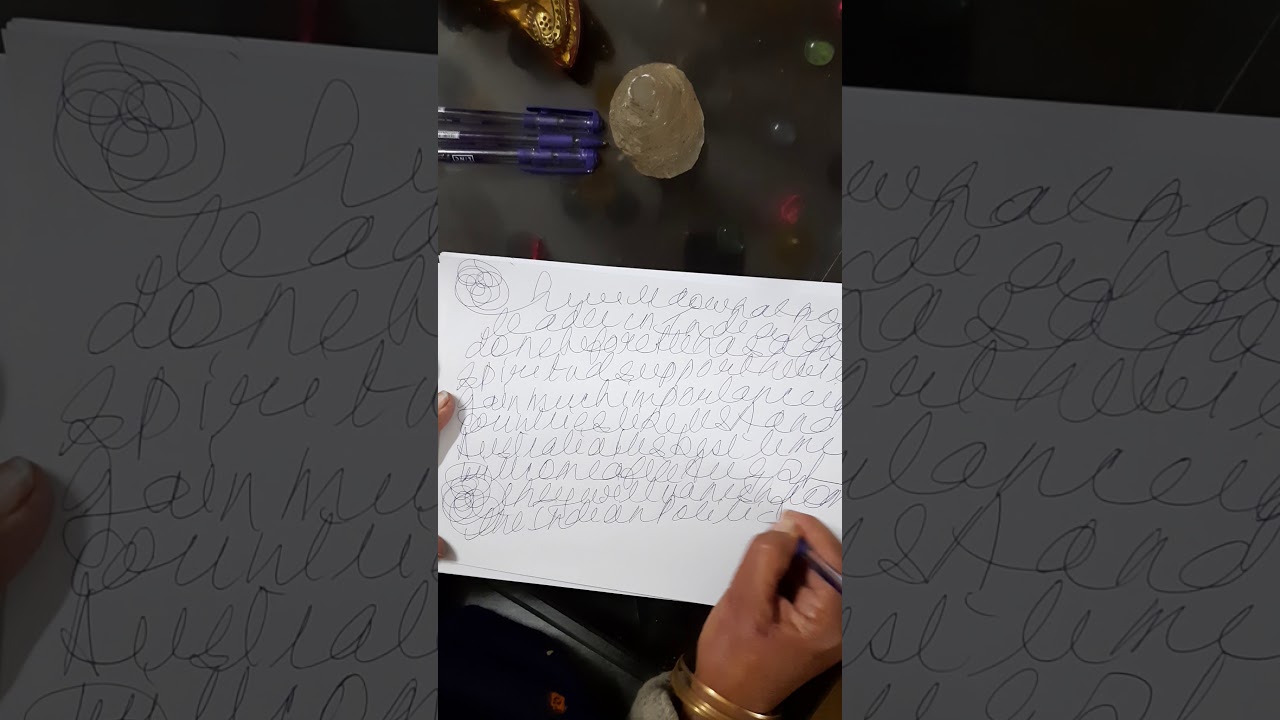 31 December 2020 Automatic Angelic Writing