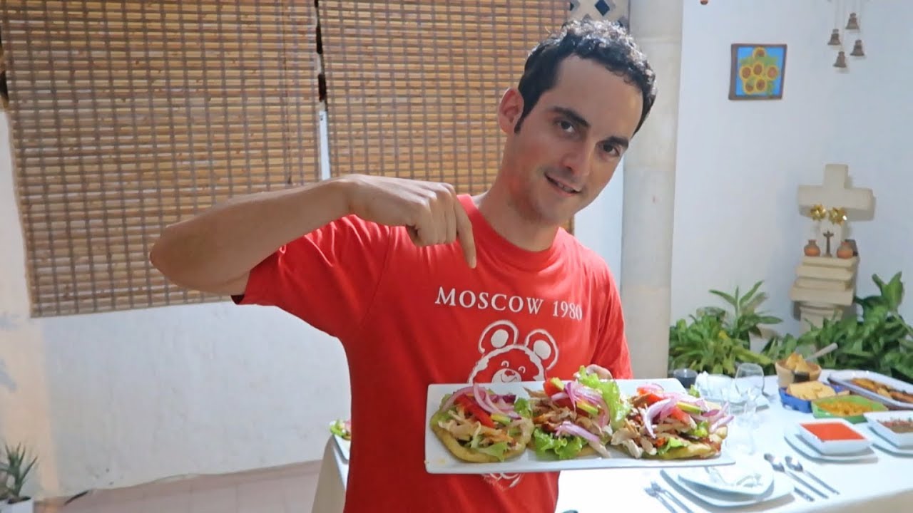 AMERICAN Tries YUCATECAN CUISINE (HOME COOKED) For The FIRST TIME !  MERIDA, MEXICO 🇲🇽