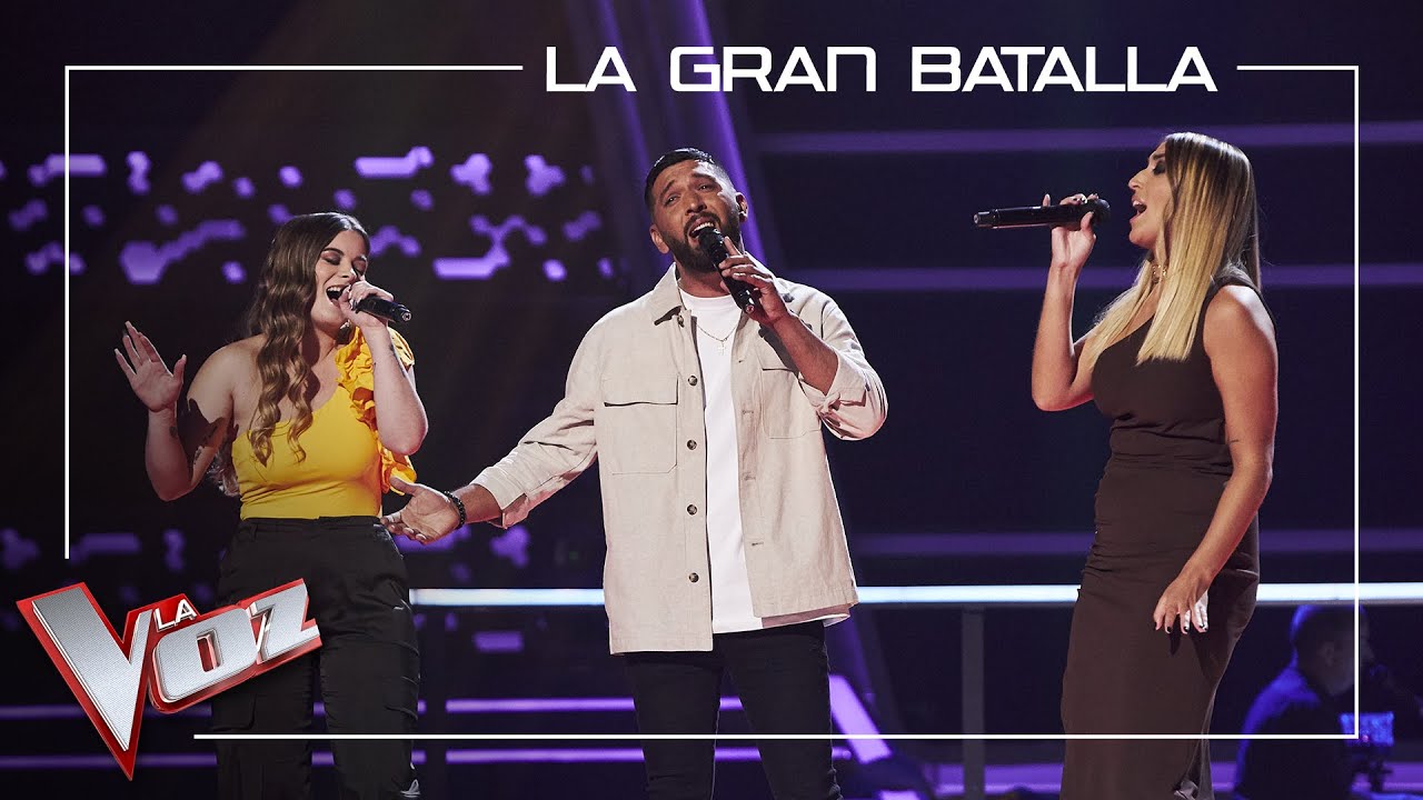 Jonatan, Lucía y Triana cantan 'A puro dolor' | La Gran Batalla | La Voz Antena 3 2022