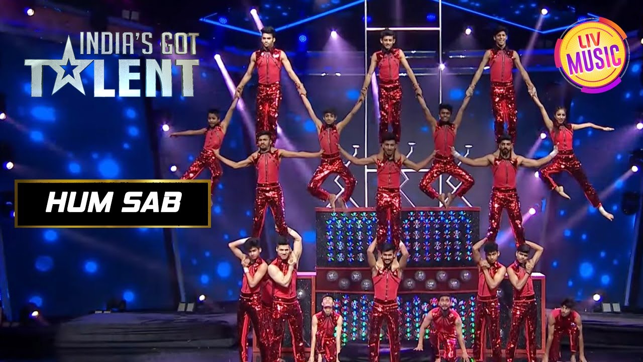 'Warrior Squad' ने दिया Bappi Da को Tribute! | India's Got Talent | Hum Sab (Group Performances)