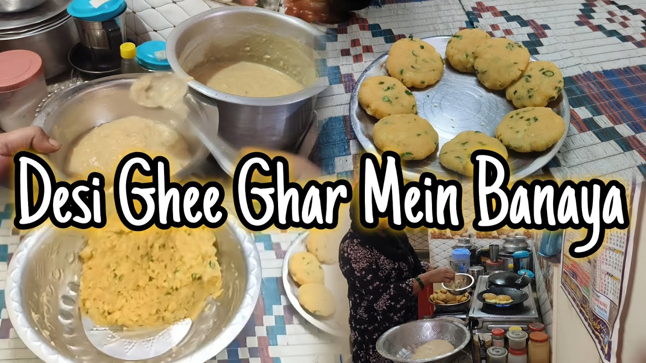 Desi Ghee Ghar Par Banaya|😀