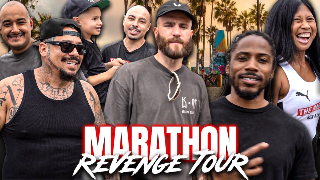 Кейлеб Плант, Ди Смоук, Хорхе Пенише, клуб марафона X Revenge Tour VENICE BEACH Vlog