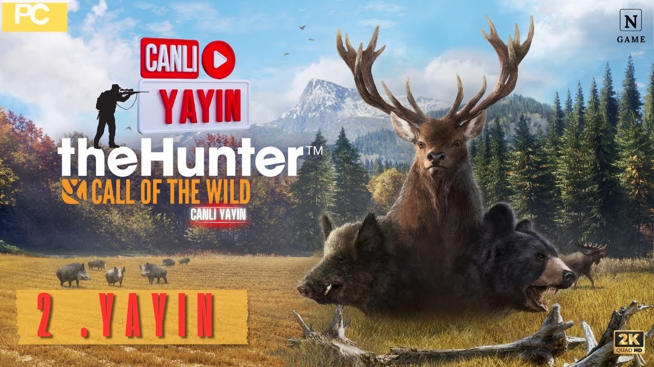 GERÇEKÇİ AV SİMÜLASYONU 🎯 theHunter: Call of the Wild | Doğa ile Mücadele! | OYUN 2