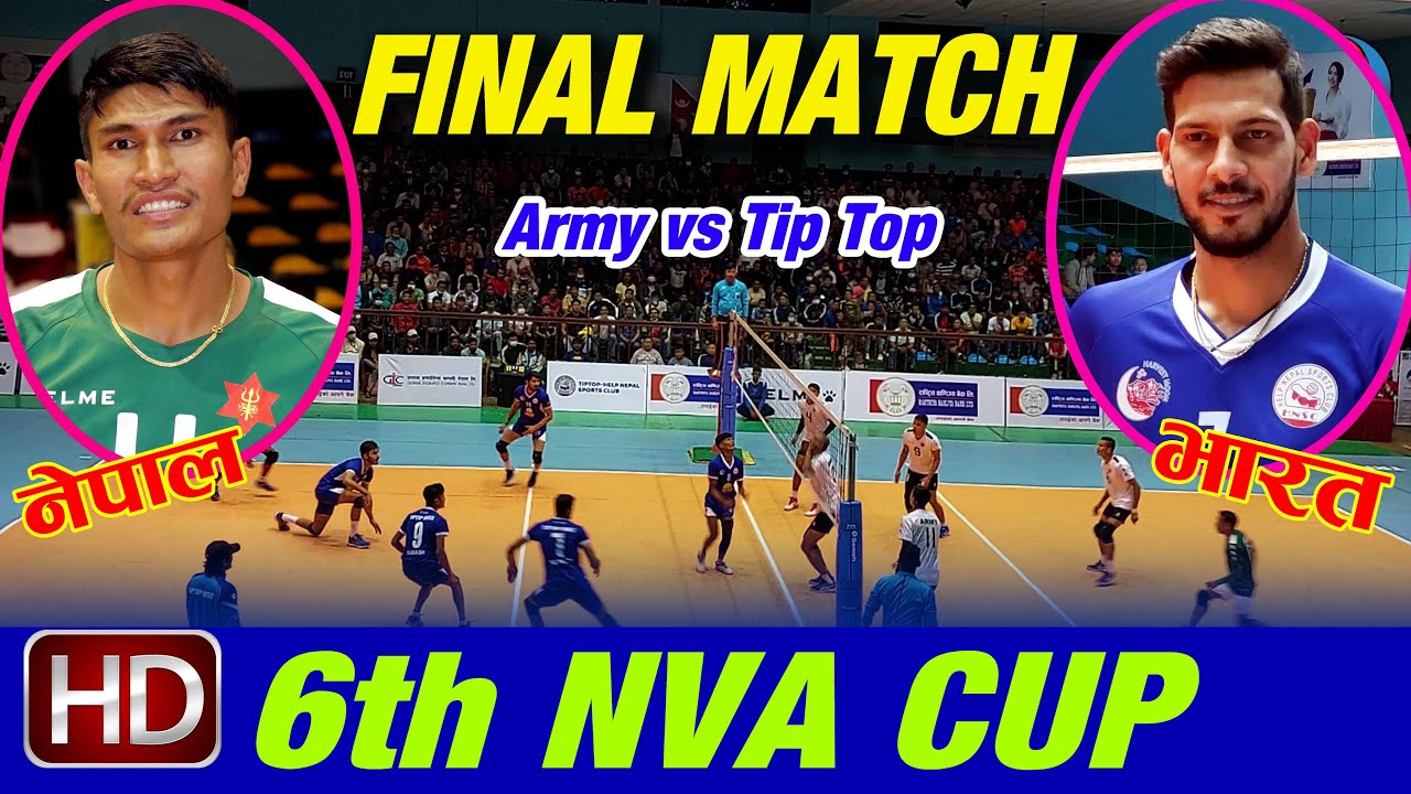 Final Match - HIGHLIGHTS  HD VIDEO || ARMY VS TIP TOP HELP NEPAL || 6th NVA CUP 2079