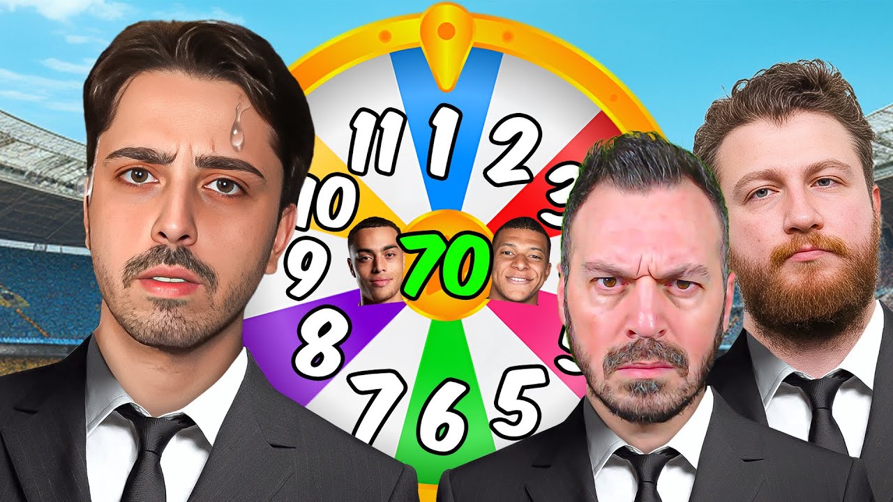 EN RİSKLİ ÇARK! RİSK ALMAZSAN TAKIM KURAMAZSIN! // FC 24 ÜÇLÜ REBUILD LİGİ // KARİYER MODU