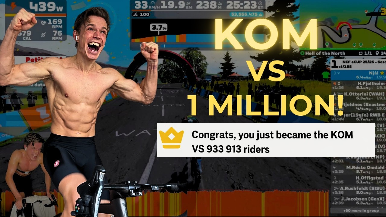 KOM vs 1 Million Riders
