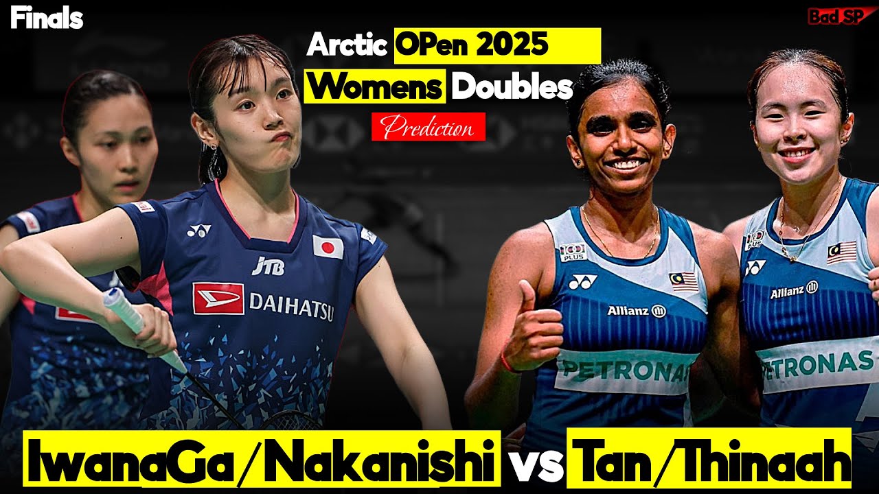 P Tan/Thinaah vs Busanan Ong Arctic Open 2025 finals Badminton