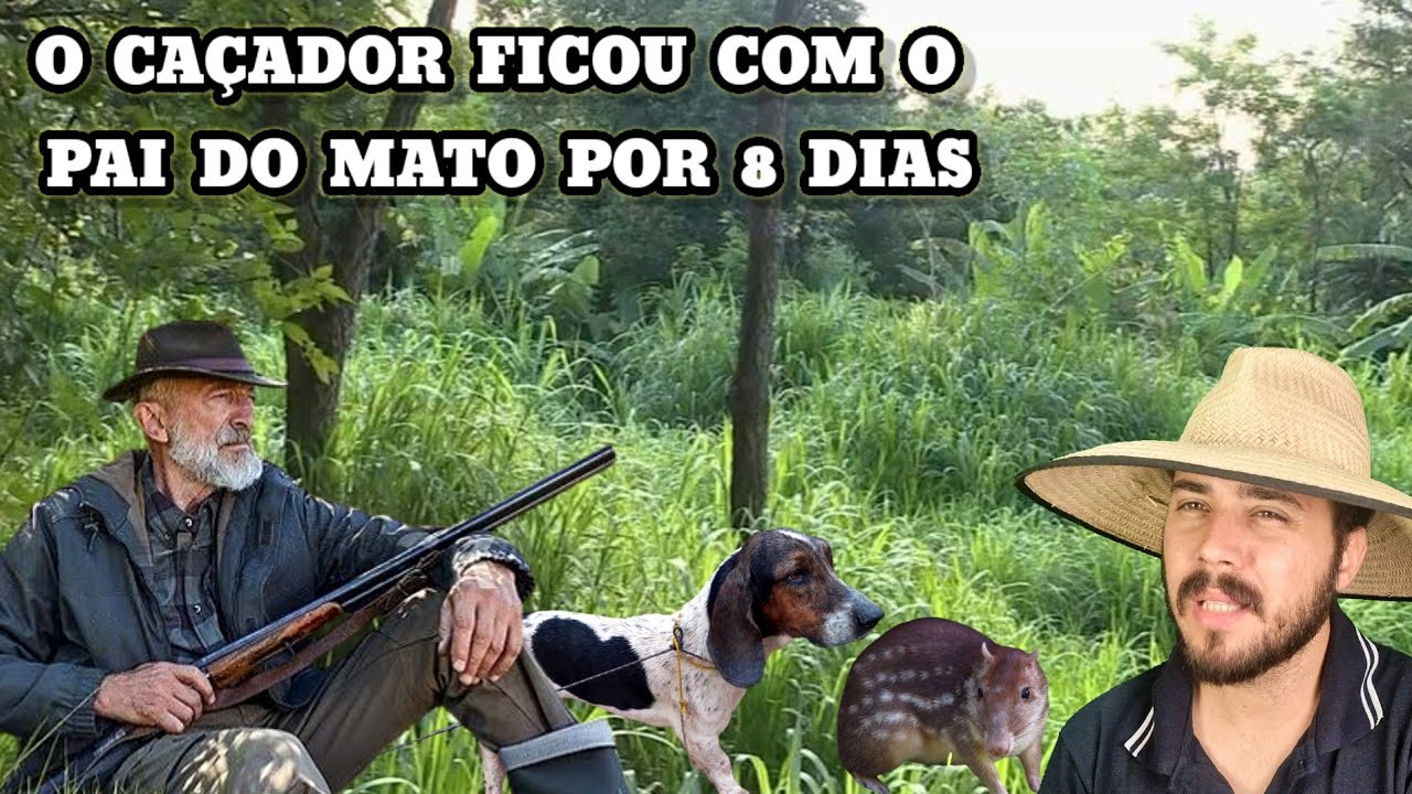 O Caçador de Paca picado pela Cobra e o Pai do Mato Curandeiro