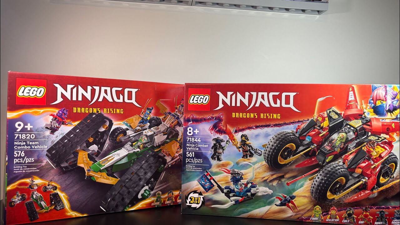 Сравнение наборов Lego Ninjago Combo!!! Набор 71820 против 71844!!! #lego #legoninjago