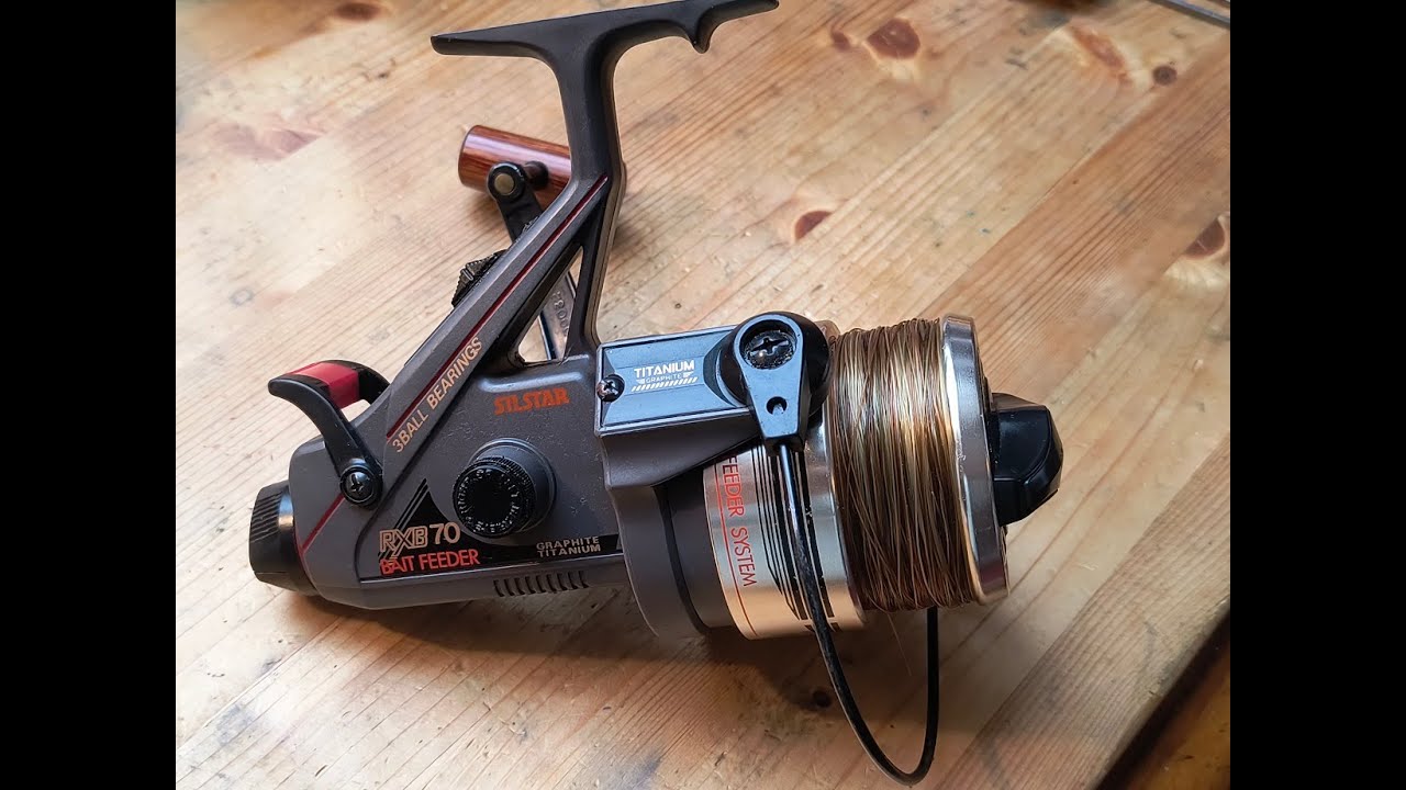 Freilaufrolle Silstar RXB 70 Baitfeeder. Wartung und Pflege. Teil 1: Auseinanderbau