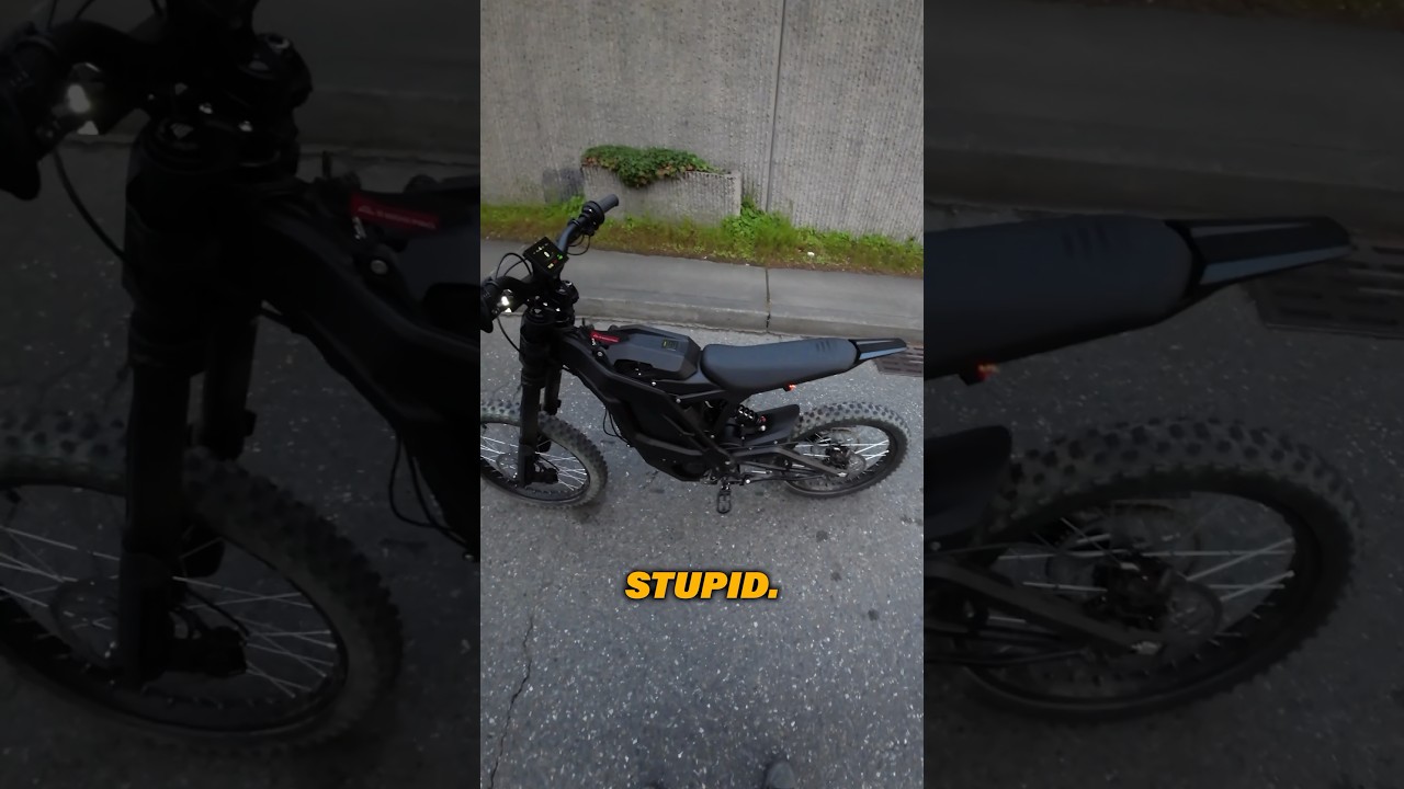 Calling this an &ldquo;e-bike&rdquo; might be a stretch.. #surron #eride
