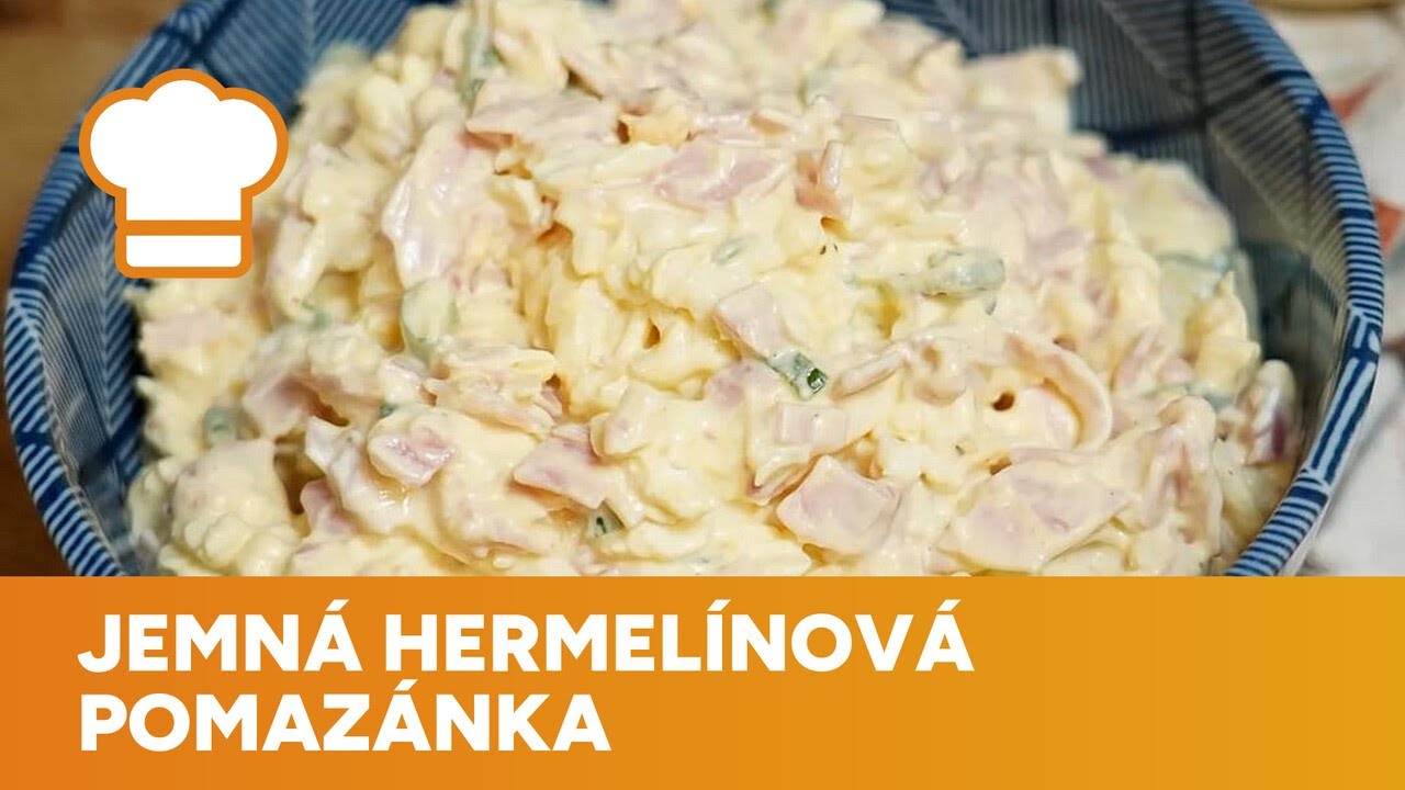 Domácí jemná hermelínová pomazánka zachrání každý večírek, večeři i svačinku