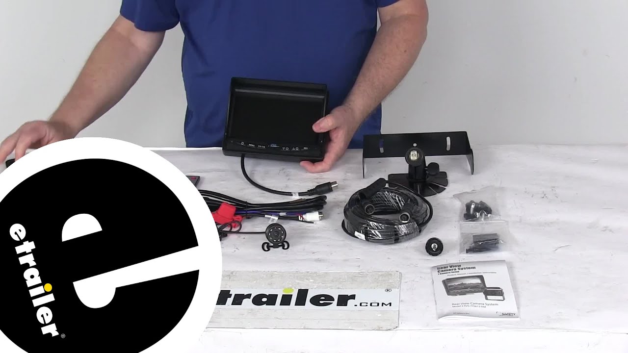 etrailer | What to Know About the Rear View Safety Backup Camera System with Flush Mount Camera