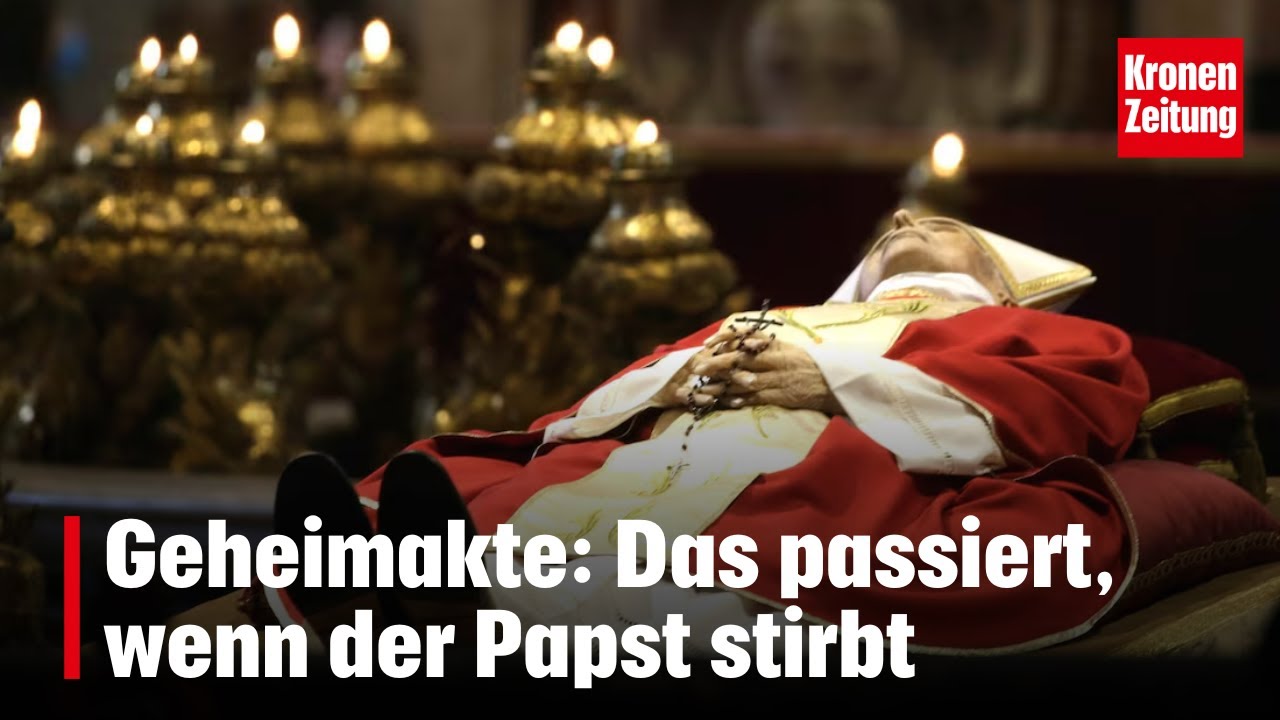 Geheimakte: Das passiert, wenn der Papst stirbt | krone.tv NEWS