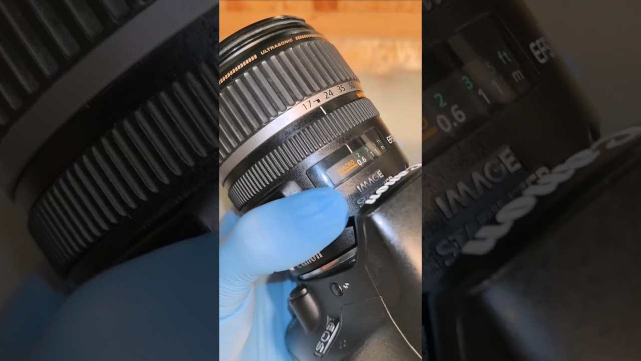 Асмиральду на ремонту объективу. АСМР. ASMR lens repair shocking sensitive content
