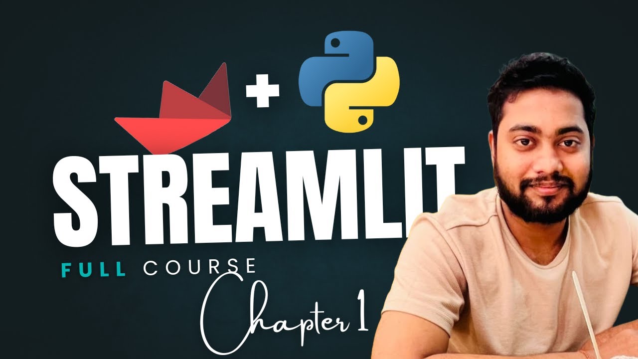 Complete Streamlit Tutorial in Hindi – The Only Guide You’ll Ever Need!