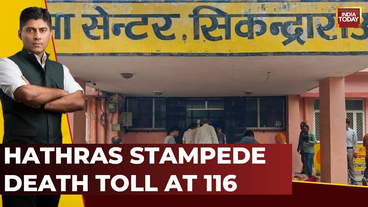 India First With Gaurav Sawant LIVE: 116 Killed In Stampede At Satsang In UP's Hathras | India Today