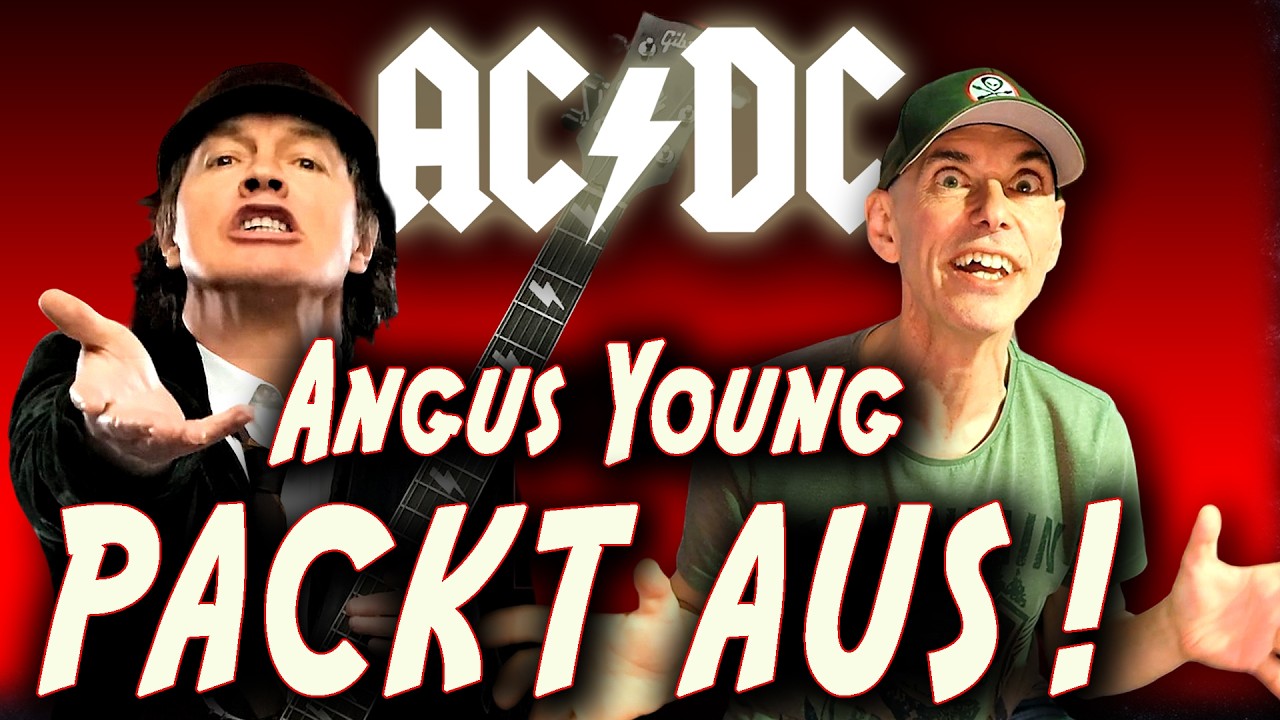 3 Geheime Riffs vom AC/DC-Meister höchstpersönlich !-) Gitarre spielen lernen 5.1