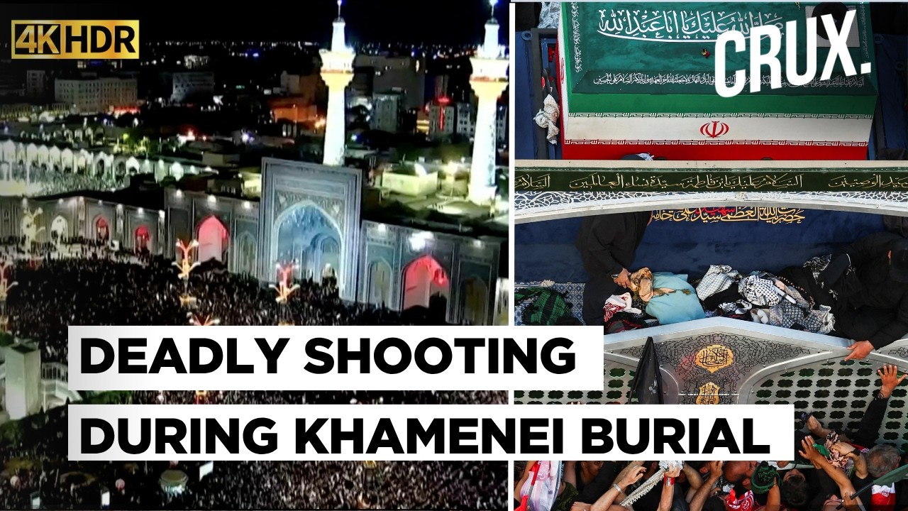 Khamenei Buried in Mashhad, Two Basij Members Killed as Gunmen Attack Iran Security Forces | 4k