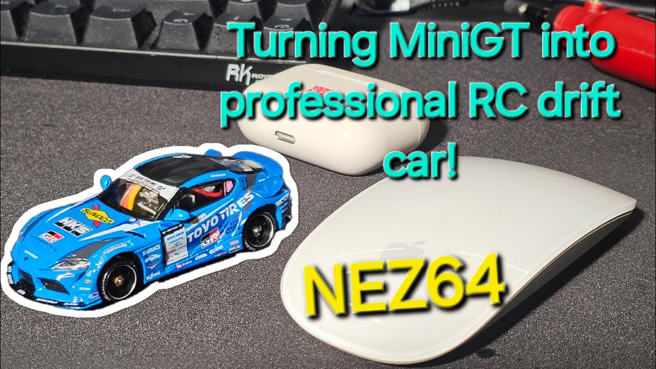 Converting your Hotwheels, MiniGT, INNO64 into a RC Drift car with the NEZ64 - Part 1