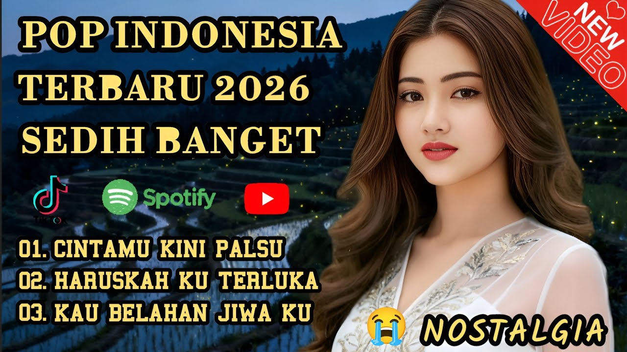 LAGU POP INDONESIA TERBARU 2026 SEDIH BANGET 😭 PATAH HATI 💔, CINTAMU KINI PALSU 