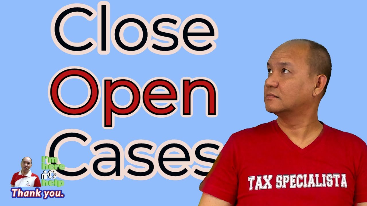 Close open cases BIR reduce penalty gcash eBIRforms CMS case monitoring system RMO 7-2015 compromise