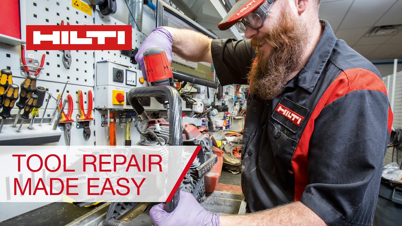 Hilti Power Tool Repair Process is Simple and Convenient