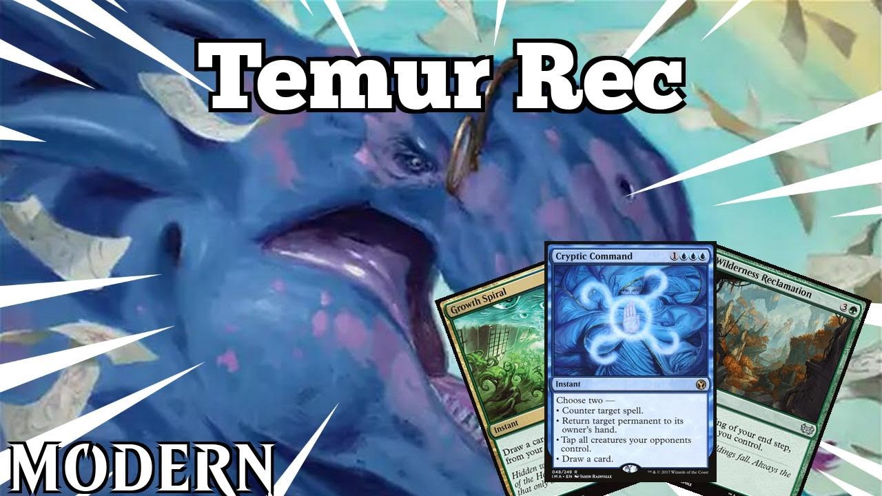 New Wilderness Wincon is a VERY BIG DEAL | Temur Rec | Modern
