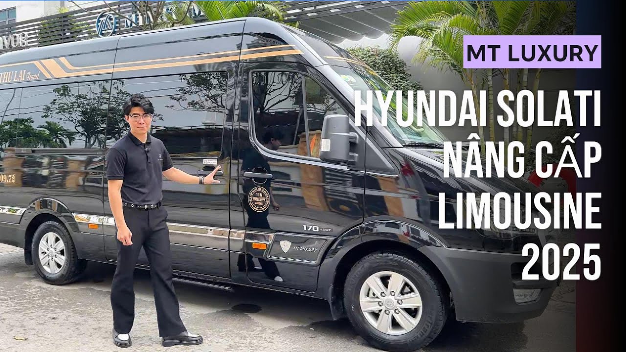 Hyundai Solati nâng cấp Limousine 2025 đầy đủ tính năng tiện ích