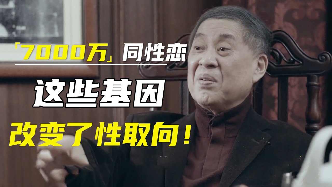 中国有7000万同性恋！已婚群体中招，白先勇：正是这些基因，改变了性取向！#窦文涛#马东 #许子东 #马家辉 #马未都