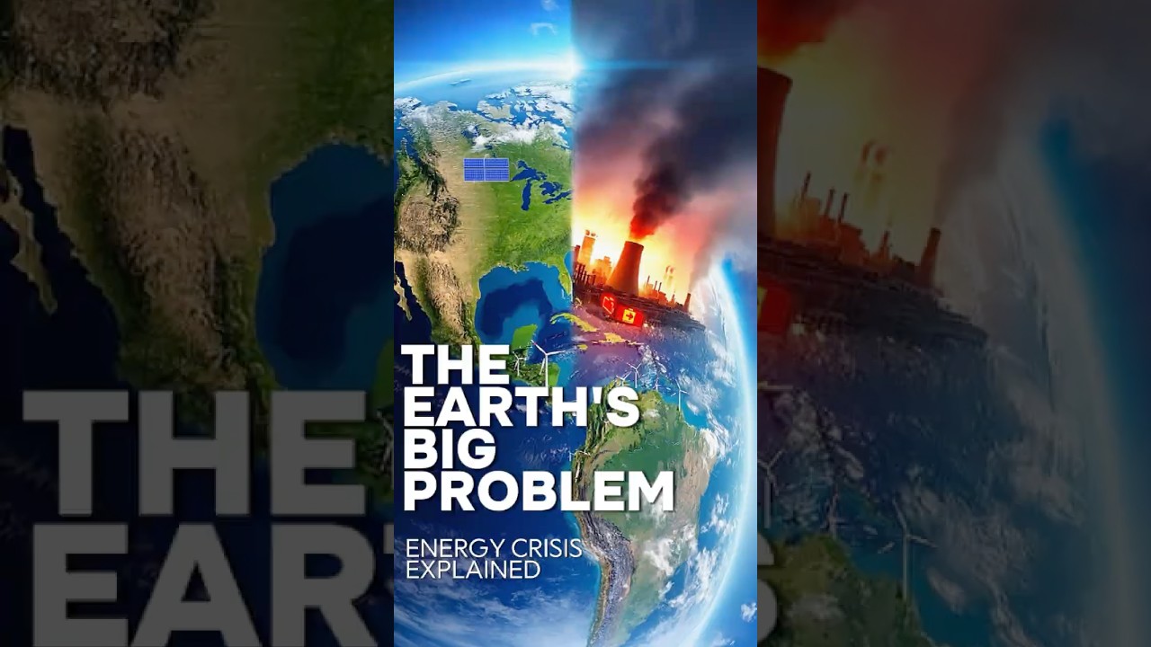 The Earth's Big Problem: Energy Crisis Explained #fusionpower #cleanenergy #futureofenergy