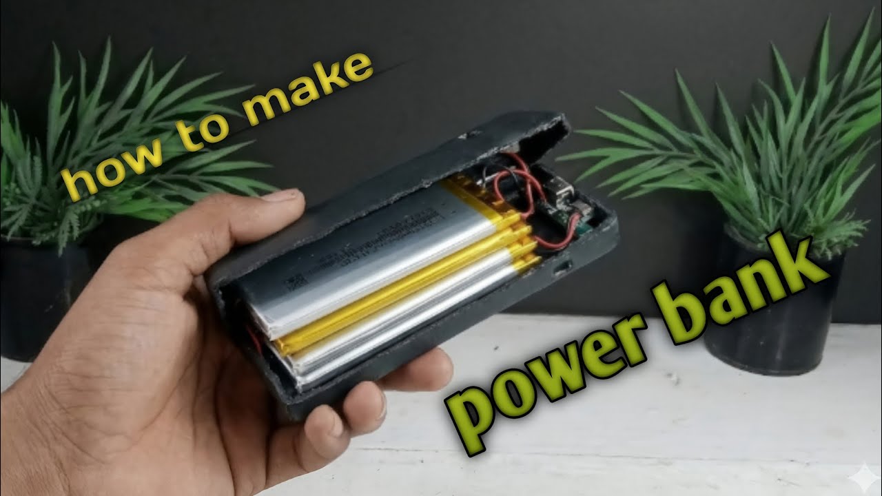 How to make power bank at home using PVC pipe 