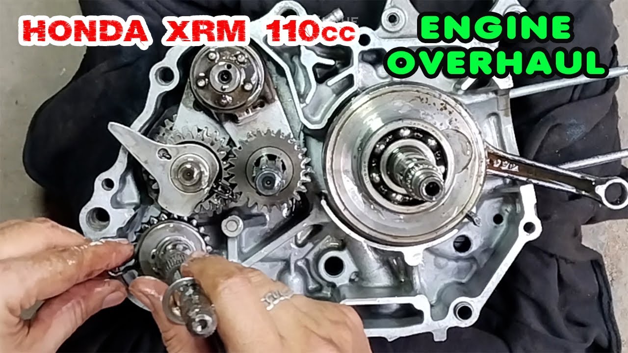 XRM 110cc Engine General Overhaul - Refresh Rebuild Restore - Wave 100 Baklas Makina #motorcycle